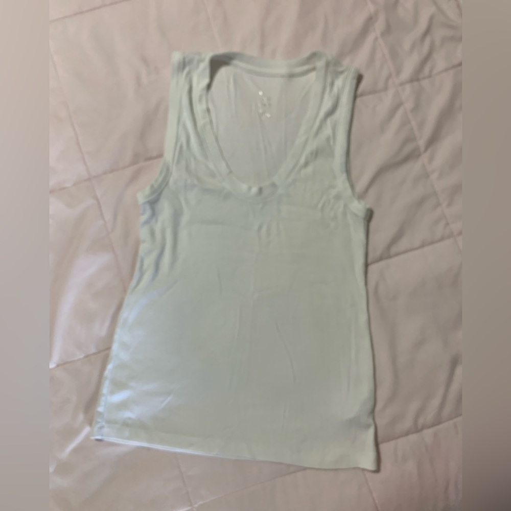 white a new day tank top